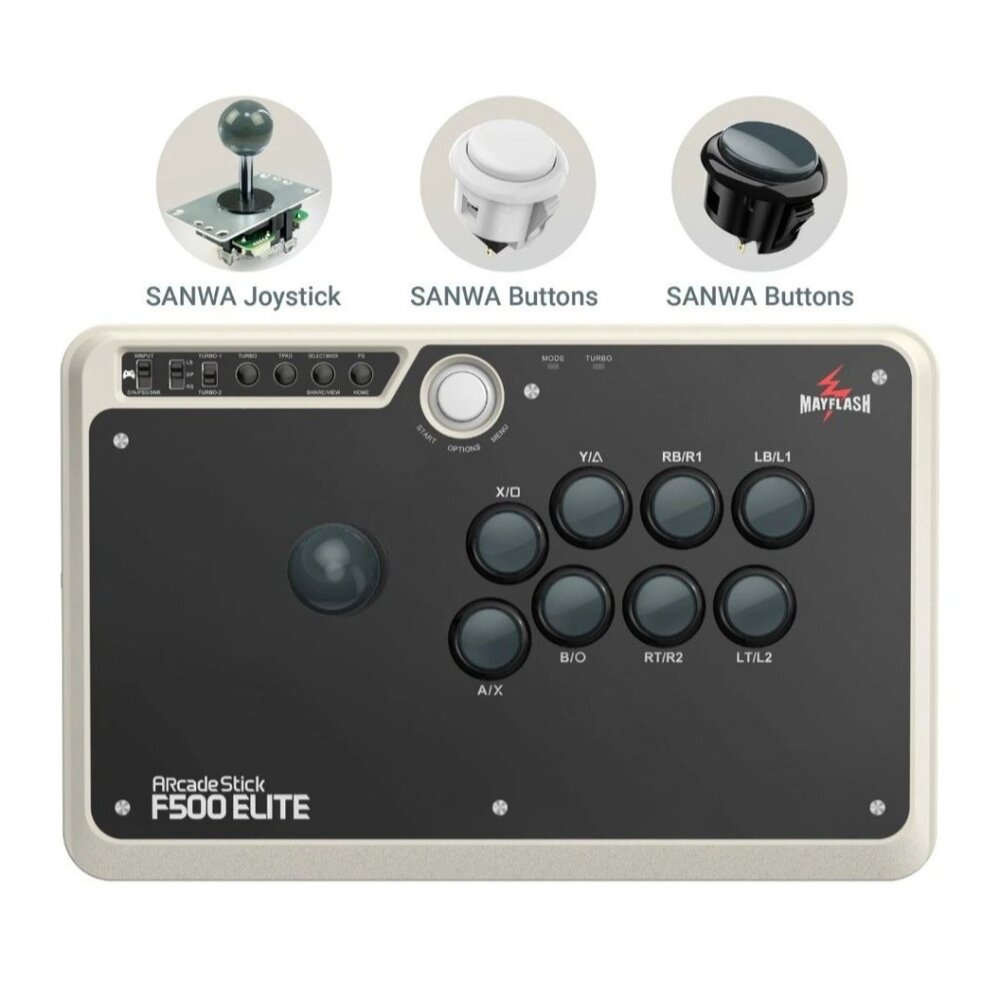 May Flash F500 Elite USB Video Game Controller Compatible with Xbox Series...